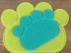 Image of Dog/Cat Litter Mat Non-slip Pet Paw Shape PVC Mat - A Doggo Lover