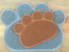 Image of Dog/Cat Litter Mat Non-slip Pet Paw Shape PVC Mat - A Doggo Lover