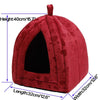 Image of Portable Fabric Pet House for Small/Medium Pets - A Doggo Lover