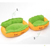Image of Hot Dog Design Pet Dog Bed / Removable and Washable Pet Mat Dog House for Medium and Small Dogs - A Doggo Lover