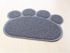 Image of Dog/Cat Litter Mat Non-slip Pet Paw Shape PVC Mat - A Doggo Lover
