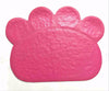 Image of Dog/Cat Litter Mat Non-slip Pet Paw Shape PVC Mat - A Doggo Lover