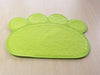 Image of Dog/Cat Litter Mat Non-slip Pet Paw Shape PVC Mat - A Doggo Lover