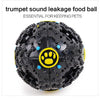 Image of Interactive IQ Resistant Teeth Bite Leakage Food Ball Dog Toy - A Doggo Lover