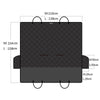 Image of Dog Seat Cover For Cars Anti Slip In Large Size - Perfect For Cars, SUVs and Trucks In Universal Size, WaterProof & Hammock Convertible, Installing Easily - A Doggo Lover