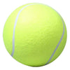Image of 24cm Inflatable Giant Tennis Ball For Pet Chew Toy Outdoor - A Doggo Lover