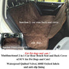Image of Dog Seat Cover For Cars Anti Slip In Large Size - Perfect For Cars, SUVs and Trucks In Universal Size, WaterProof & Hammock Convertible, Installing Easily - A Doggo Lover