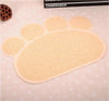 Image of Dog/Cat Litter Mat Non-slip Pet Paw Shape PVC Mat - A Doggo Lover
