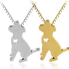 Image of Welsh / Corgi / Labrador / Pitbull / Husky / Alaskan / Akita Boxer Corgi Necklace - A Doggo Lover