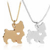 Image of Welsh / Corgi / Labrador / Pitbull / Husky / Alaskan / Akita Boxer Corgi Necklace - A Doggo Lover