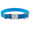 Image of Personalized Name ID Collar from Embroidered Nylon,Reflective Safety Tough with Stainless Steel Metal Buckle - A Doggo Lover