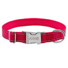 Image of Personalized Name ID Collar from Embroidered Nylon,Reflective Safety Tough with Stainless Steel Metal Buckle - A Doggo Lover