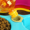 Image of High Quality Dual Port Dog Utensils Bowl Cat Drinking Fountain Food Dish Pet Automatic Water Dispenser Feeder - A Doggo Lover
