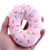 Image of Lovely Donut Chewing Sound Plush Toys - A Doggo Lover