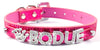 Image of Free Name Personalized Pet Dog Collar with Rhinestone and Customized Diamond - A Doggo Lover