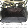Image of Dog Seat Cover For Cars Anti Slip In Large Size - Perfect For Cars, SUVs and Trucks In Universal Size, WaterProof & Hammock Convertible, Installing Easily - A Doggo Lover