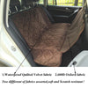 Image of Dog Seat Cover For Cars Anti Slip In Large Size - Perfect For Cars, SUVs and Trucks In Universal Size, WaterProof & Hammock Convertible, Installing Easily - A Doggo Lover