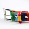 Image of Rainbow Color Pattern Adjustable Pet Dog Collar - A Doggo Lover