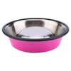 Image of Stainless Steel Base Feeder Bowls with Anti-slip Rubber for Dogs Cats and Pets - A Doggo Lover