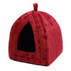 Image of Portable Fabric Pet House for Small/Medium Pets - A Doggo Lover