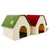 Image of Removable House Shape for Small/ Medium Cat/Dog/Pet, best for travel - A Doggo Lover