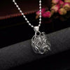 Image of Stainless Steel Pitbull Bulldog Pendant Necklace - A Doggo Lover