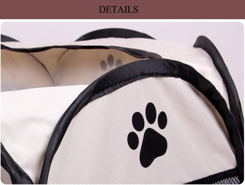 Travelling Portable Foldable Octagonal Pet Tent for Small Medium Dogs