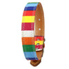 Image of Rainbow Color Pattern Adjustable Pet Dog Collar - A Doggo Lover