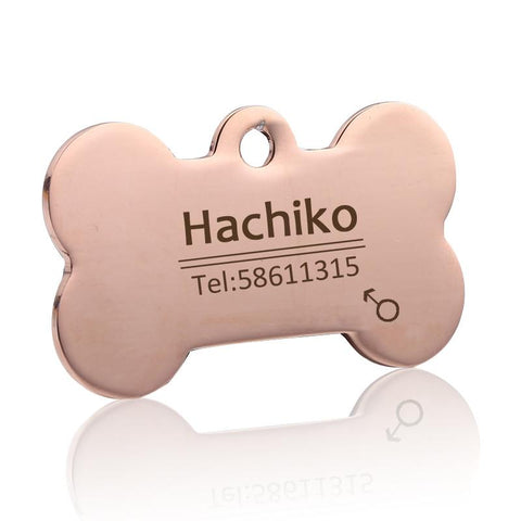 Engraving Stainless Steel Customized Pets/Dogs/Cats ID Tag - A Doggo Lover
