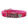Image of Free Name Personalized Pet Dog Collar with Rhinestone and Customized  Diamond - A Doggo Lover