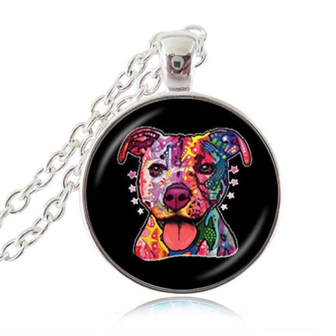 American Pitbull Terrier Necklace - A Doggo Lover