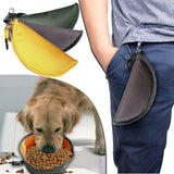 1Pc Waterproof Fabric Expandable/Collapsible Pet Water/Food Travel Bowls, Traveling/Camping/Hiking Folding Portable Feeder Dish for Dog/Puppy/Cat/Kitty - A Doggo Lover