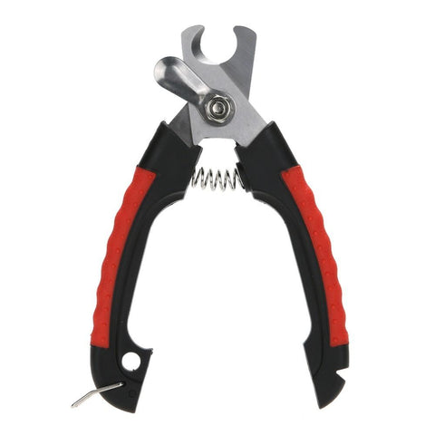 Professional Pet Nail Clipper Scissors for Large or Small Dogs and Cats Stainless Steel Trim Blades with Safety Guard - A Doggo Lover