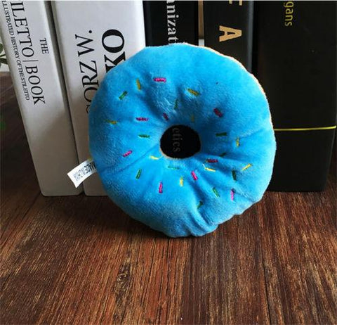 Lovely Donut Chewing Sound Plush Toys