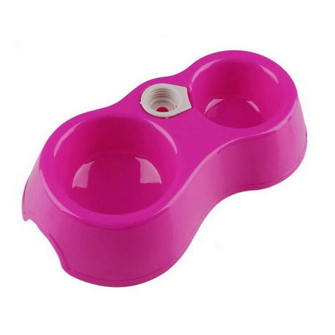 High Quality Dual Port Dog Utensils Bowl Cat Drinking Fountain Food Dish Pet Automatic Water Dispenser Feeder - A Doggo Lover