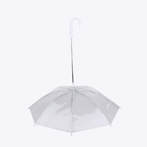 Waterproof Pet Umbrella Dog Transparent Umbrella Raincoat With Leash - A Doggo Lover
