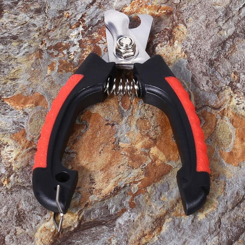 Professional Pet Nail Clipper Scissors for Large or Small Dogs and Cats Stainless Steel Trim Blades with Safety Guard - A Doggo Lover