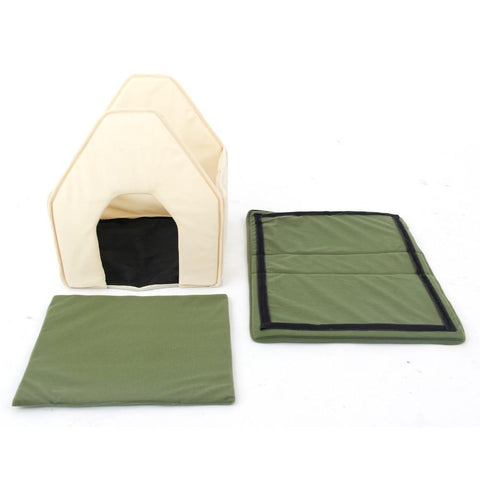 Removable House Shape for Small/ Medium Cat/Dog/Pet, best for travel - A Doggo Lover